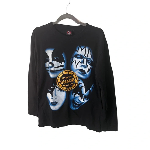 Rock Yeah | KISS | "Hot in the Shade" World Tour Long Sleeve Tee | Size M - Picture 1 of 6